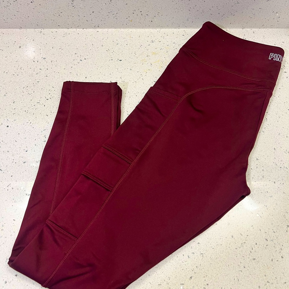 Victoria’s Secret PINK High Waist Full Length Fall/Winter Leggings Size M